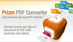 Prizm PDF Converter™ Now Available from Accusoft Pegasus
